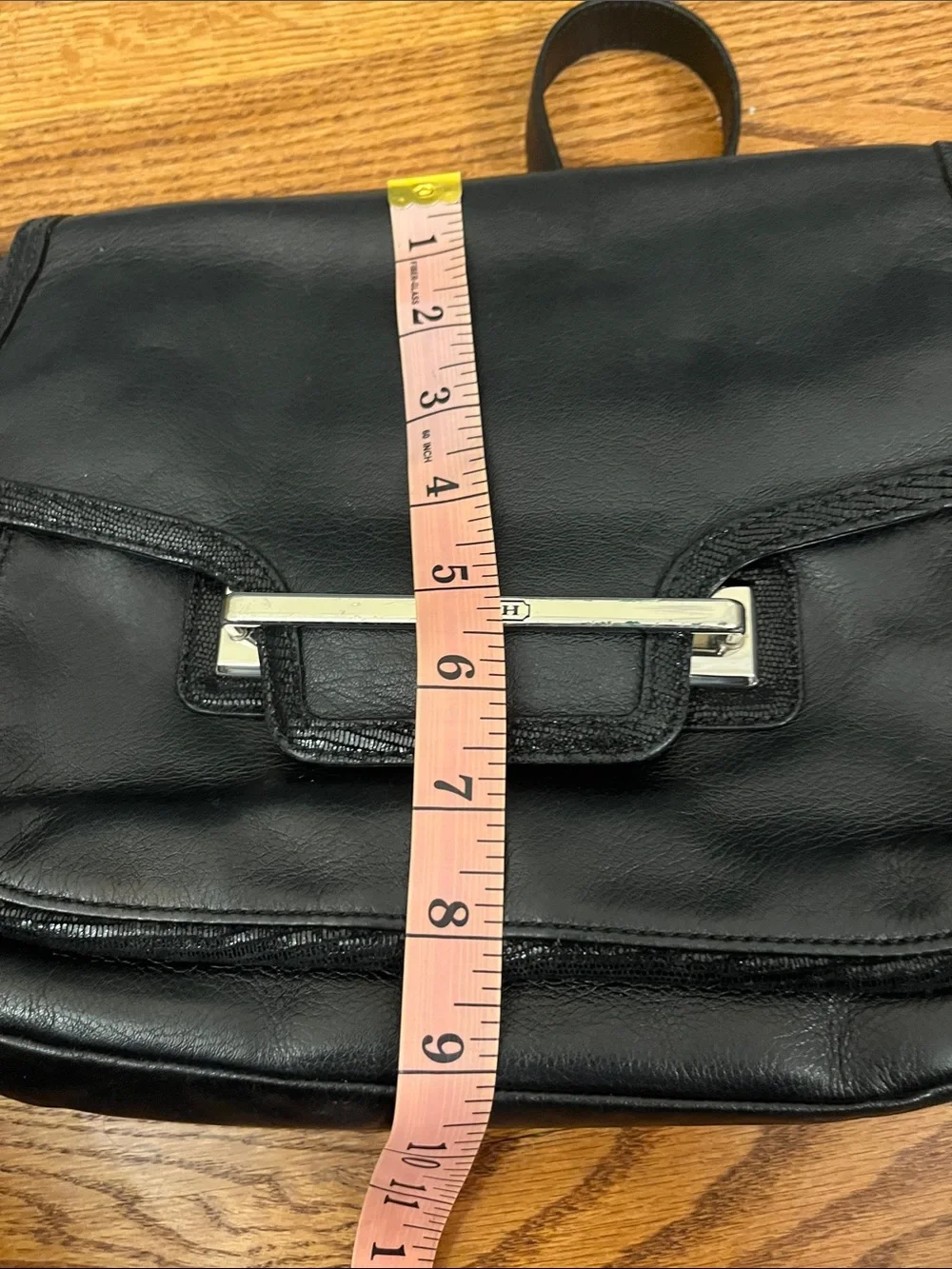 Coach Taylor Leather Flap Shoulder bag - black F27481